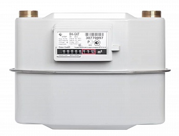 Счетчик газа BK (ВК) G6Т с термокомпенсацией (термокоррекцией) коммунально-бытовой